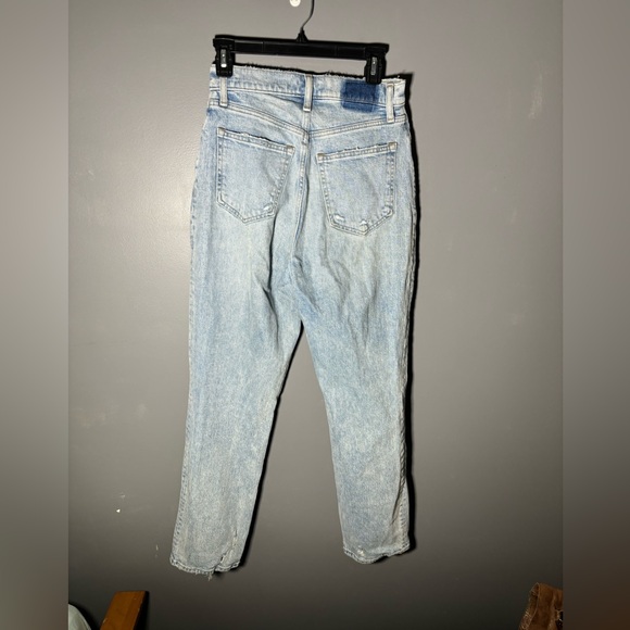Abercrombie & Fitch The 90s Straight Ultra High Rise Curve Love Jeans Size 28 - Picture 2 of 5